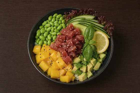 Thunfisch Mango Bowl
